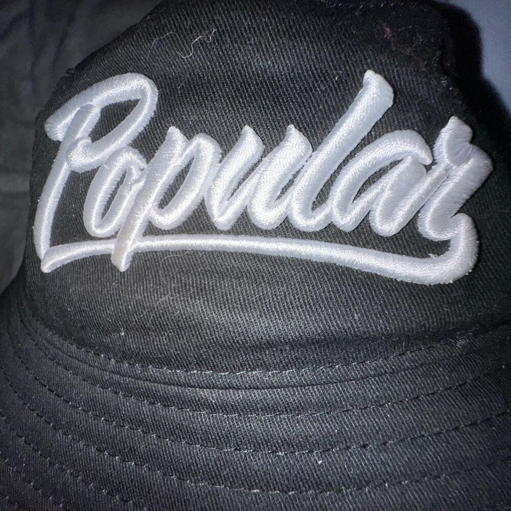 Popular Demand Men's Black Hat